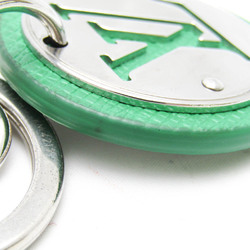 Louis Vuitton Key Holder LV Circle M01746 Keyring (Green,Silver)