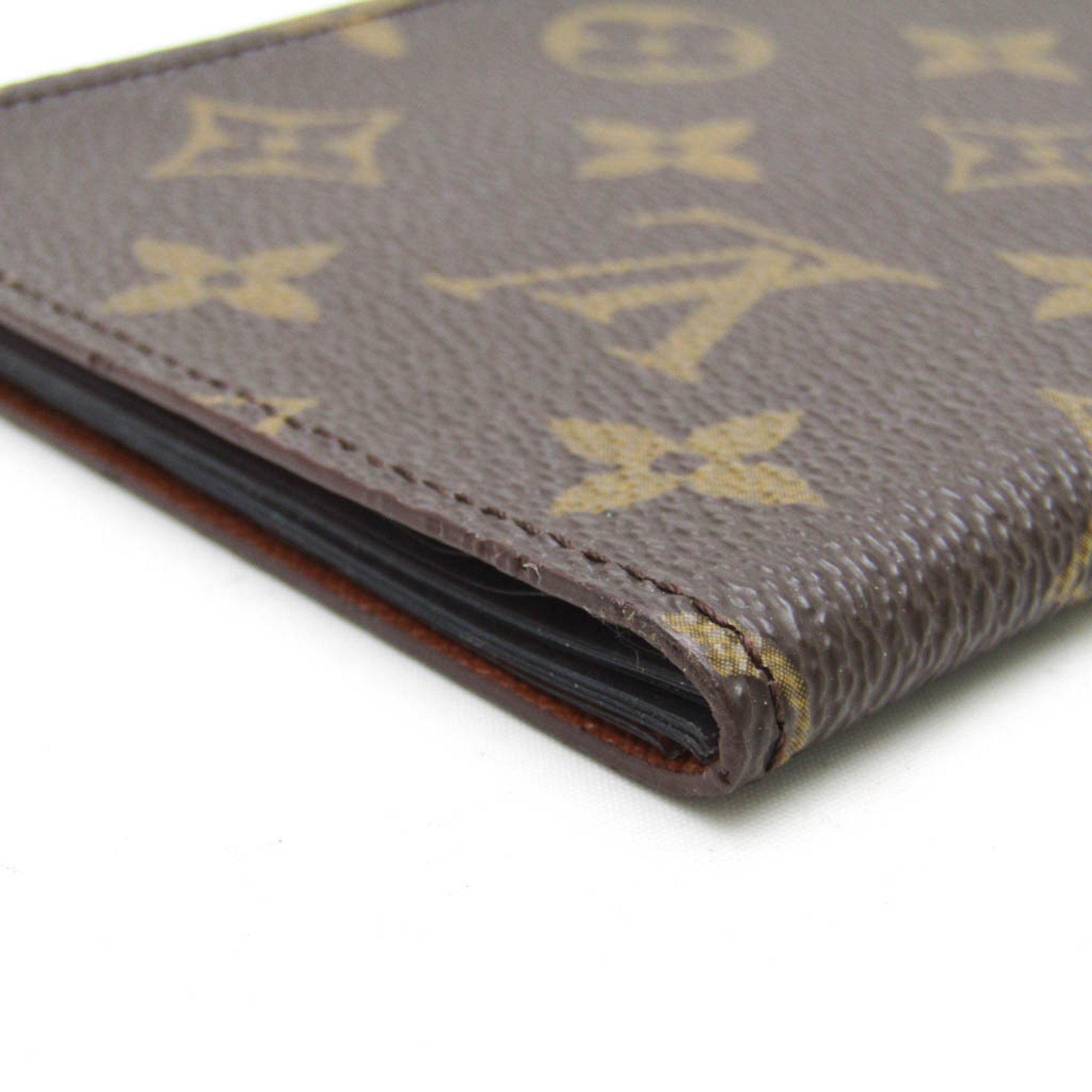 Louis Vuitton Monogram Credit  Pression Card Holder M60937 Monogram Card Case Monogram