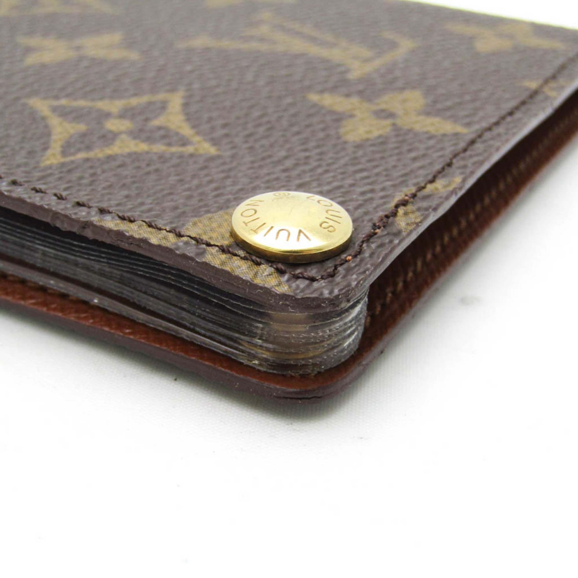 Louis Vuitton Monogram Credit  Pression Card Holder M60937 Monogram Card Case Monogram