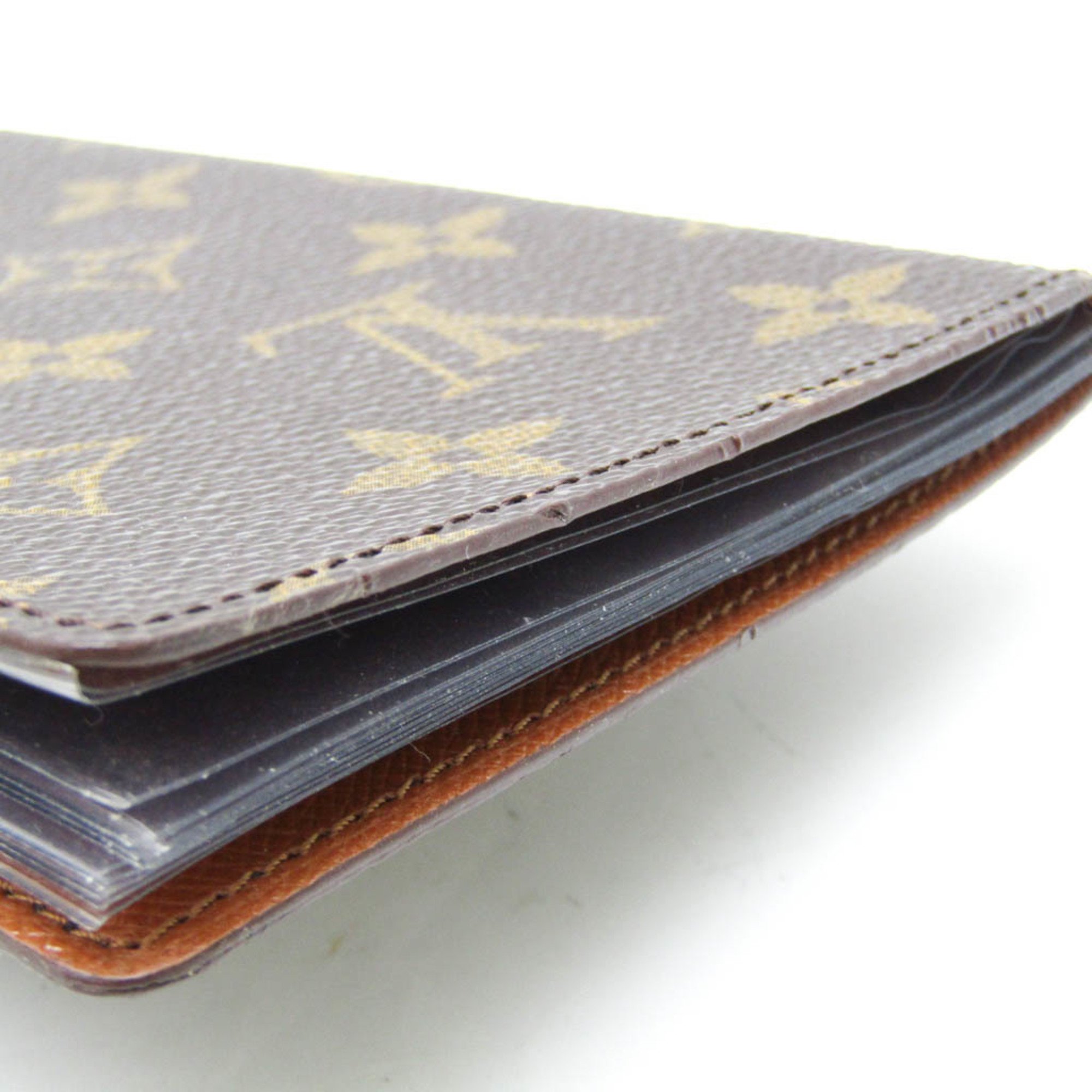 Louis Vuitton Monogram Credit  Pression Card Holder M60937 Monogram Card Case Monogram