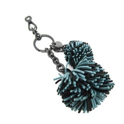 Bottega Veneta Bonbon 531972 Keyring (Black,Light Blue)