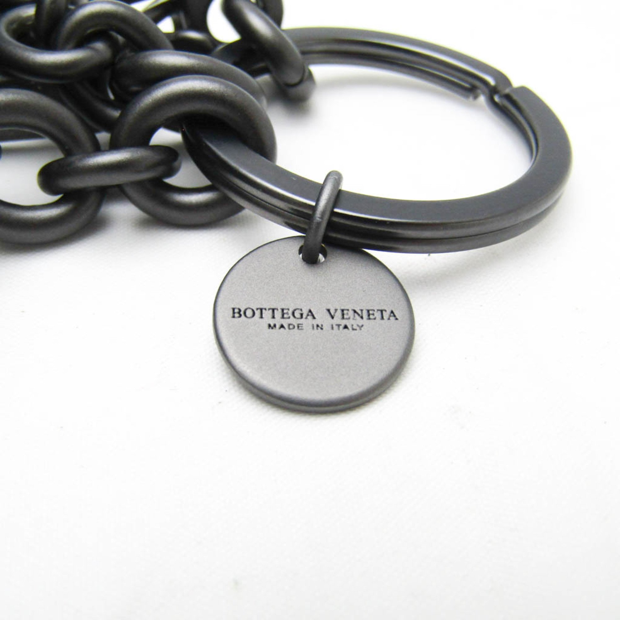 Bottega Veneta Bonbon 531972 Keyring (Black,Light Blue)