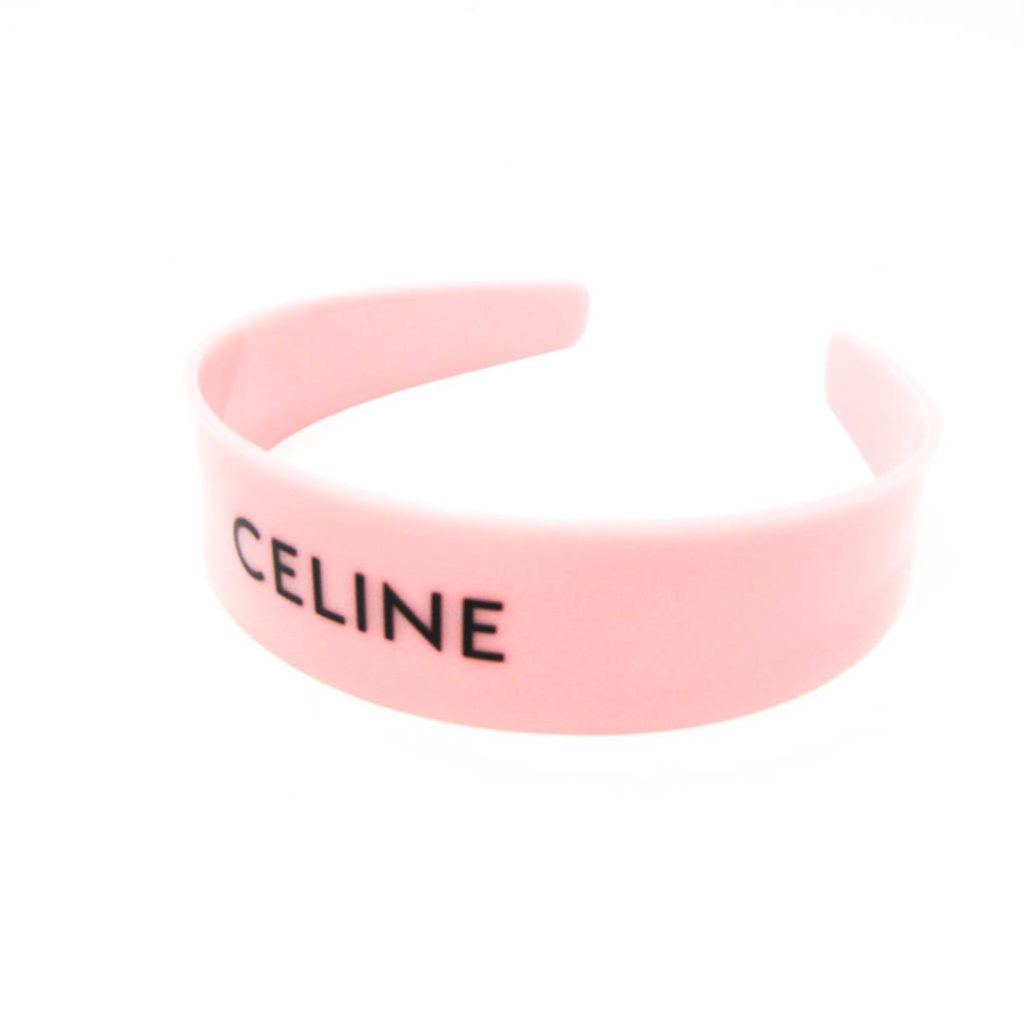 Celine Monochrome Headband Plastic Women's Alice Band Pink