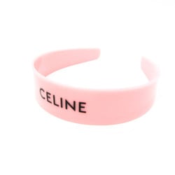 Celine Monochrome Headband Plastic Women's Alice Band Pink