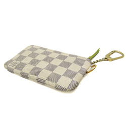 Louis Vuitton Damier Comprice Card Key Case N63085 Men,Women Damier Azur Key Case Green,White