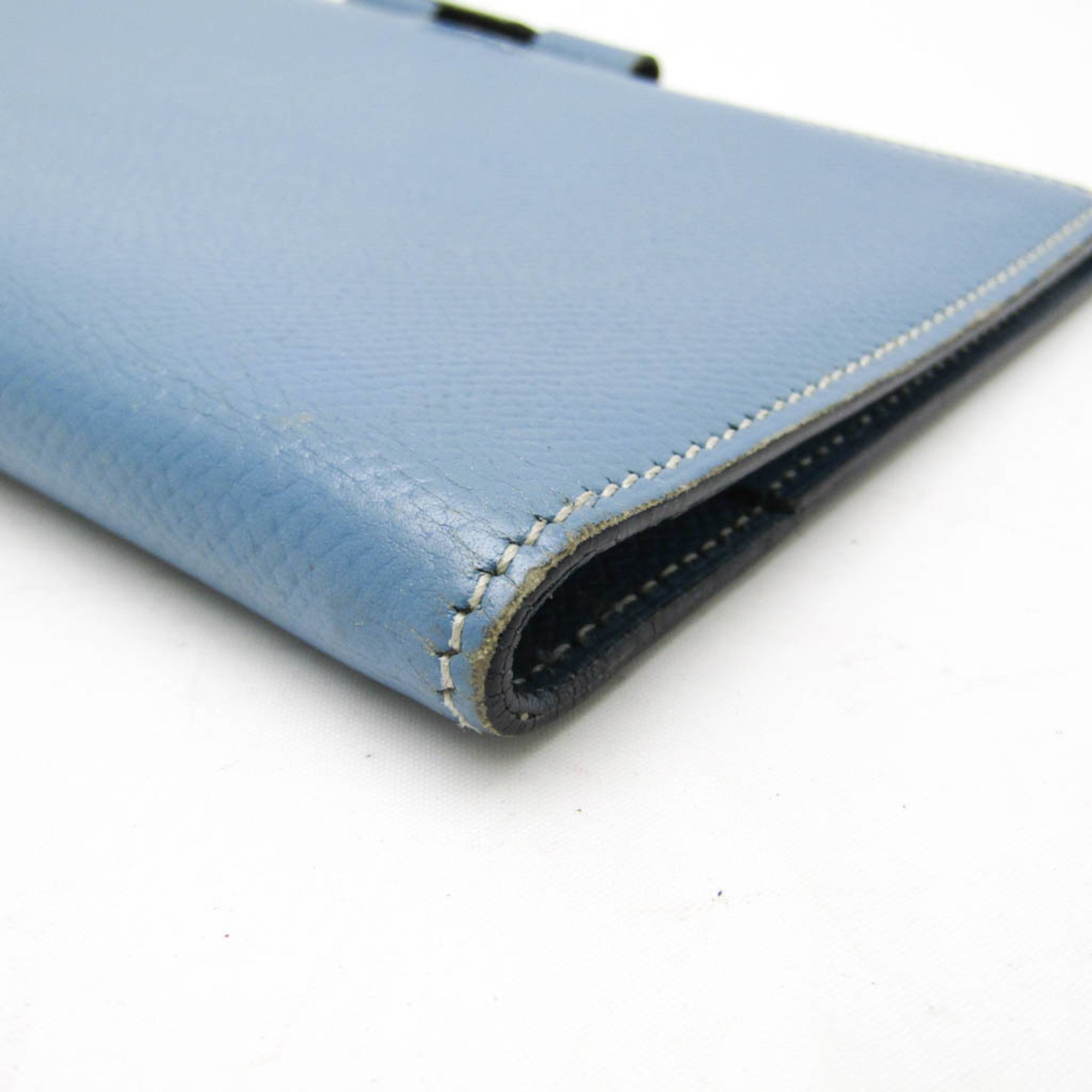 Hermes Agenda Pocket Size Planner Cover Blue Jean Vision