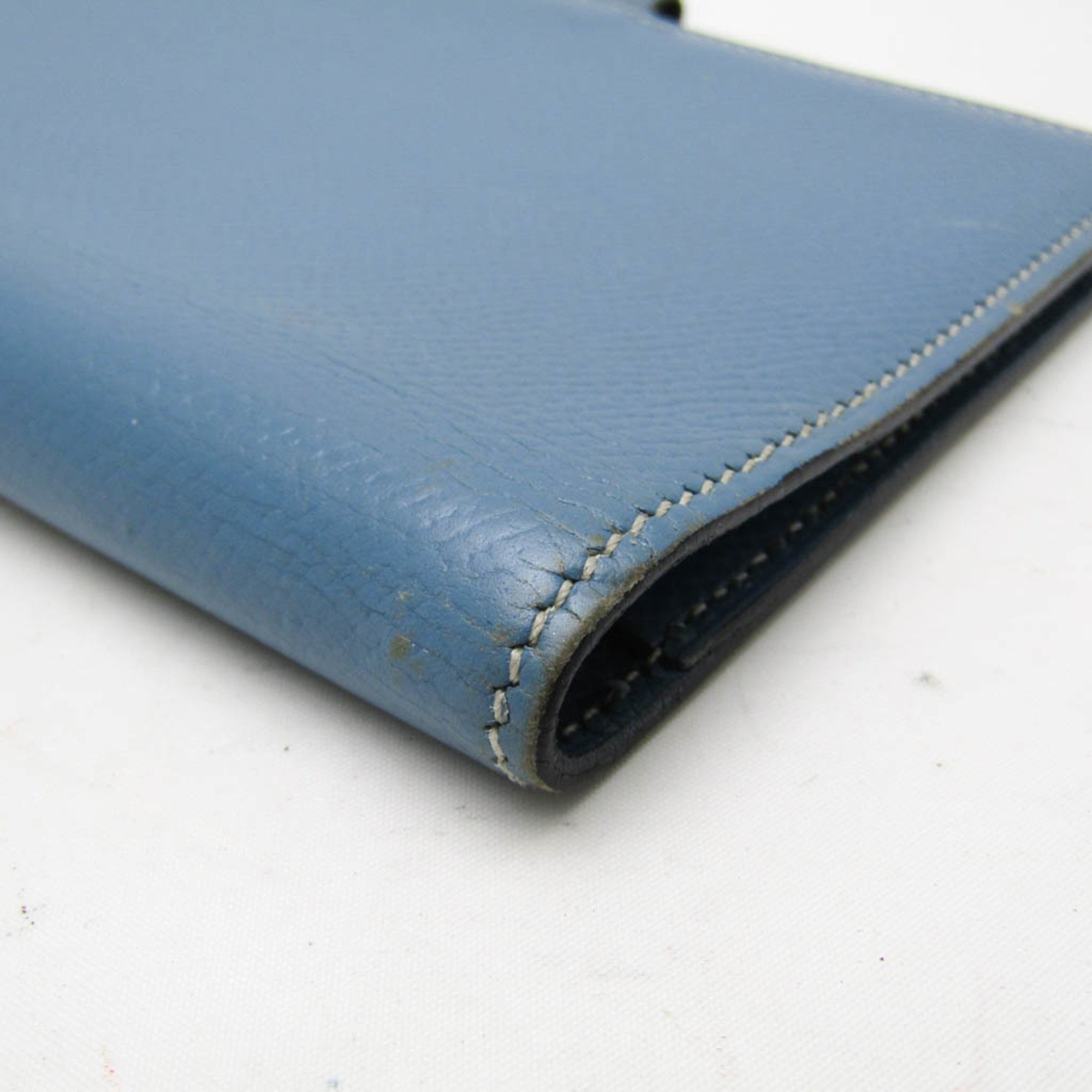 Hermes Agenda Pocket Size Planner Cover Blue Jean Vision