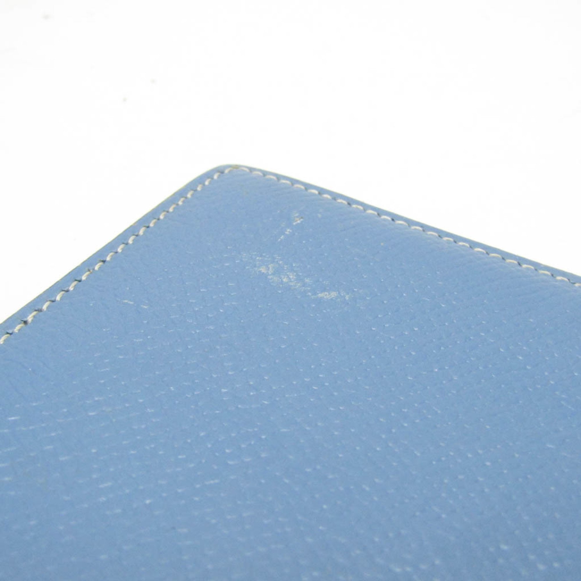 Hermes Agenda Pocket Size Planner Cover Blue Jean Vision