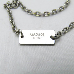 Louis Vuitton Volez Voguez Voyagez M62491 Metal Women,Men Pendant Necklace (Silver)