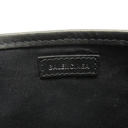 Balenciaga Navy Cabas XS 390346 Women's Canvas,Leather Handbag,Shoulder Bag Black,Off-white