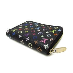 Louis Vuitton Monogram Multicolore Zippy Coin Purse M93740 Women's Monogram Multicolore Coin Purse/coin Case Grenade,Noir