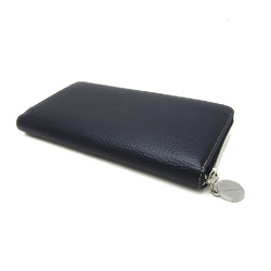 Stella McCartney Round Zipper Long Wallet WI23 700251 WP0057 Women's Polyester Long Wallet (bi-fold) Navy