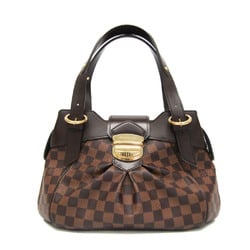 Louis Vuitton Damier Sistina PM N41542 Women's Shoulder Bag Ebene