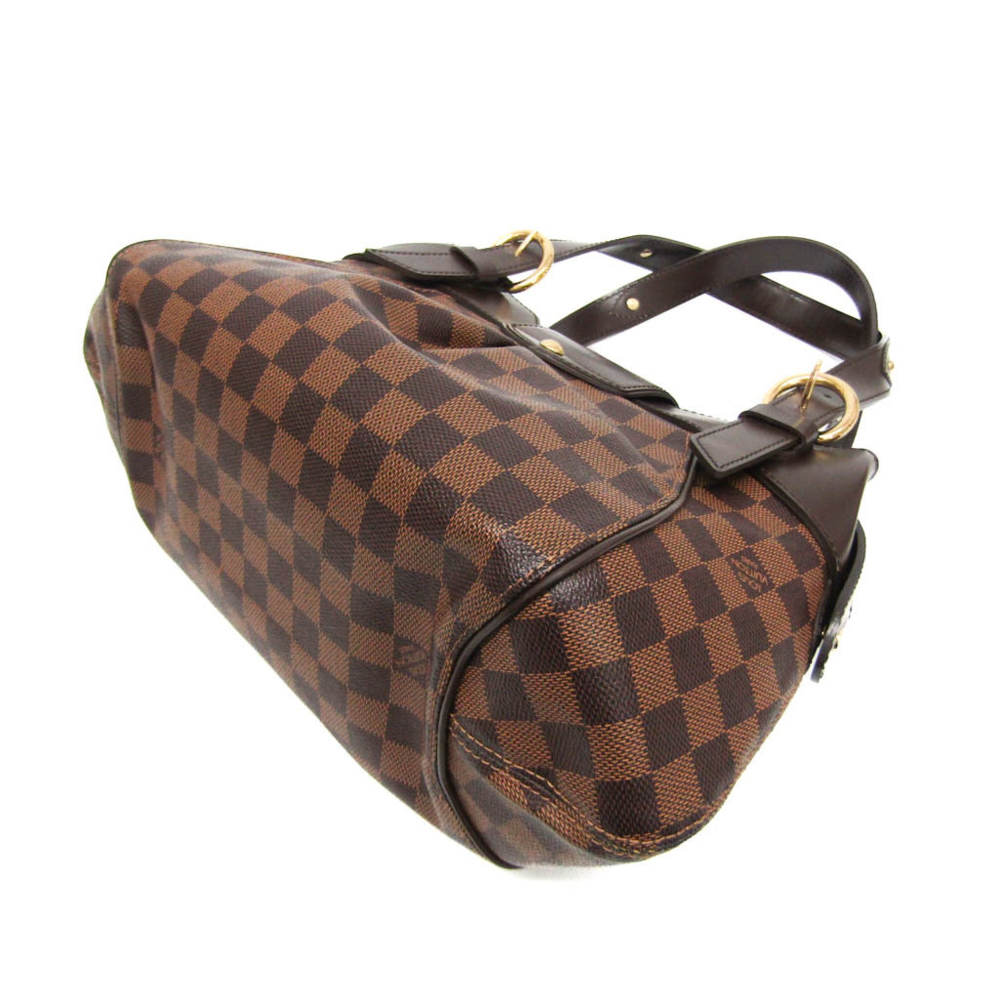 Louis Vuitton Damier Sistina PM N41542 Women's Shoulder Bag Ebene