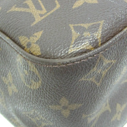 Louis Vuitton Monogram Looping GM M51145 Women's Shoulder Bag Brown