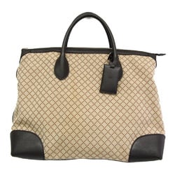 Gucci Diamante 374226 Men,Women Leather,Canvas Boston Bag Beige,Brown