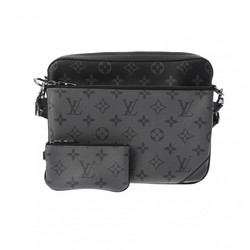 LOUIS VUITTON Louis Vuitton Monogram Eclipse Trio Black/Grey M69443 Men's Canvas Shoulder Bag