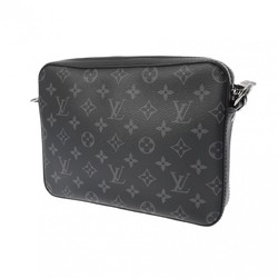 LOUIS VUITTON Louis Vuitton Monogram Eclipse Trio Black/Grey M69443 Men's Canvas Shoulder Bag