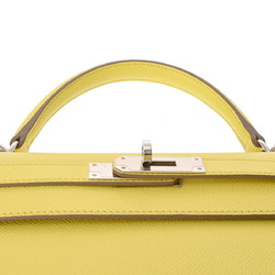 HERMES Kelly 32, outer stitching, souffle, Q stamp (around 2013), women's Epsom leather handbag