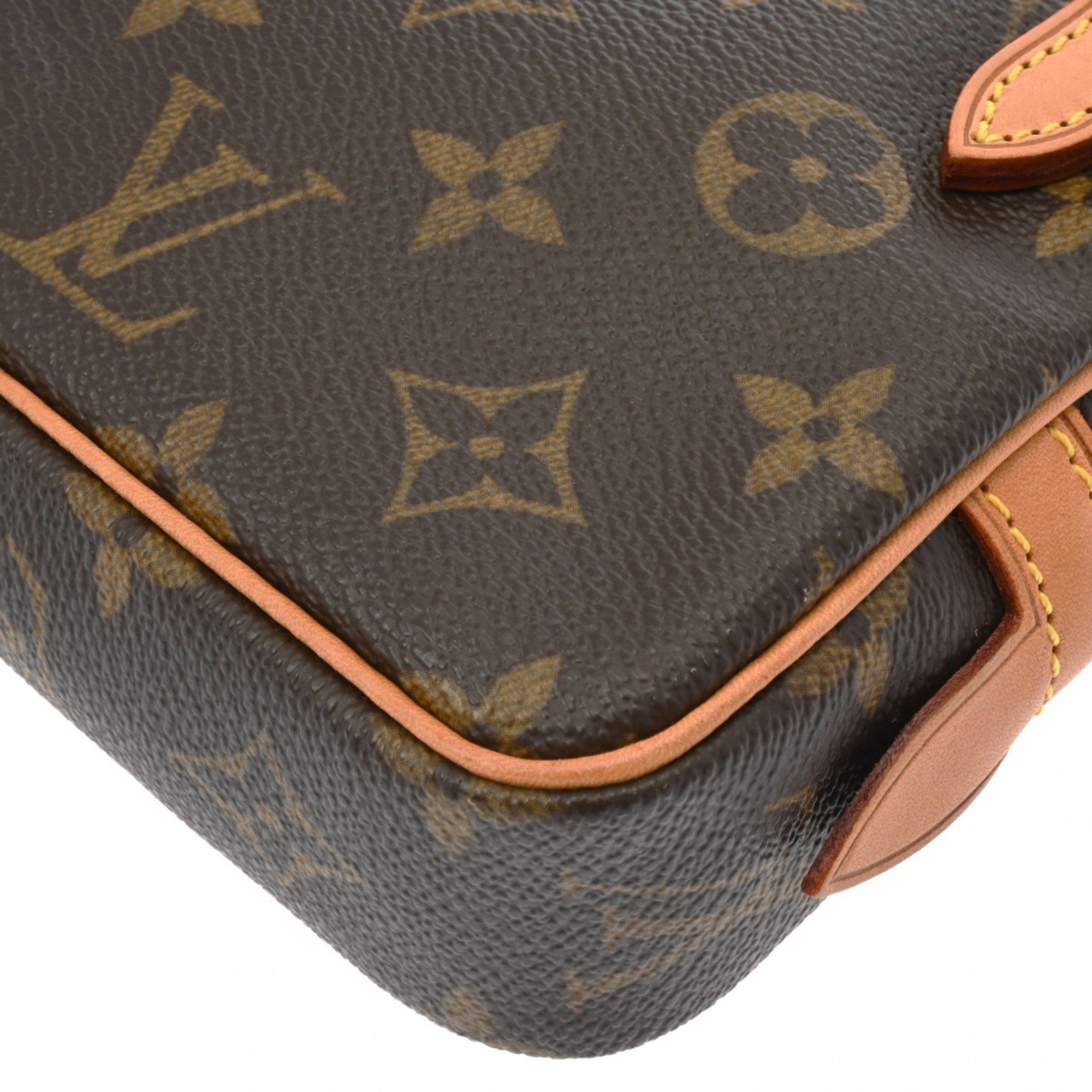 LOUIS VUITTON Louis Vuitton Monogram Marly Bandouliere Brown M51828 Women's Canvas Shoulder Bag