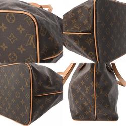 LOUIS VUITTON Monogram Palermo GM Brown M40146 Women's Canvas Shoulder Bag