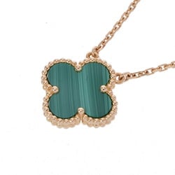 VAN CLEEF & ARPELS Alhambra Malachite Gold/Green VCARO9VA00 Women's 18K Yellow Gold Necklace