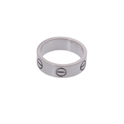 CARTIER Cartier Love Ring #50 Size 10 Women's K18 White Gold