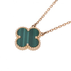 VAN CLEEF & ARPELS Alhambra Malachite Gold/Green VCARO9VA00 Women's 18K Yellow Gold Necklace