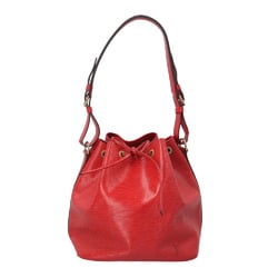 Louis Vuitton Petit Noe Epi Shoulder Bag Leather M44107 Red Women's LOUIS VUITTON