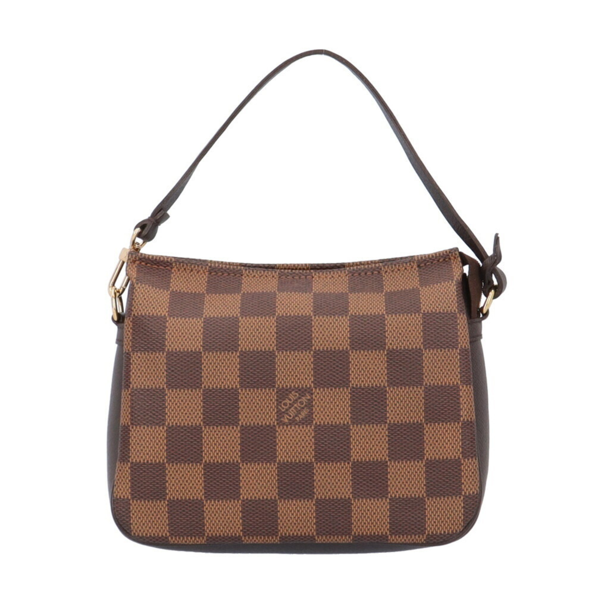 Louis Vuitton Truth Makeup Damier Handbag Canvas N51982 Brown Women's LOUIS VUITTON