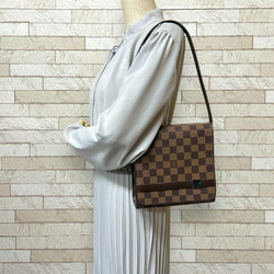 Louis Vuitton Tribeca Damier Shoulder Bag Canvas N51162 Brown Women's LOUIS VUITTON