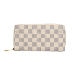 Louis Vuitton Zippy Damier Azur Long Wallet Canvas N63503 Unisex LOUIS VUITTON