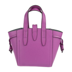 Furla Net Tote Bag Handbag BASRFUA HSF000 Leather Purple Shoulder