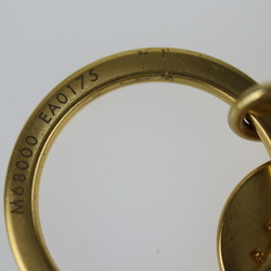 LOUIS VUITTON Louis Vuitton Bag Charm LV Circle Keychain M68000 Metal Gold Key Ring