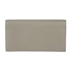 Chloé Chloe Long Wallet CHLOE C CHC19SP055A37 Leather Motty-Grey Greige Flap