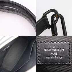 LOUIS VUITTON Louis Vuitton Soft Trunk Shoulder Bag M44730 Monogram Eclipse Leather Black