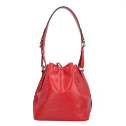 Louis Vuitton Petit Noe Epi Shoulder Bag Leather M44107 Red Women's LOUIS VUITTON