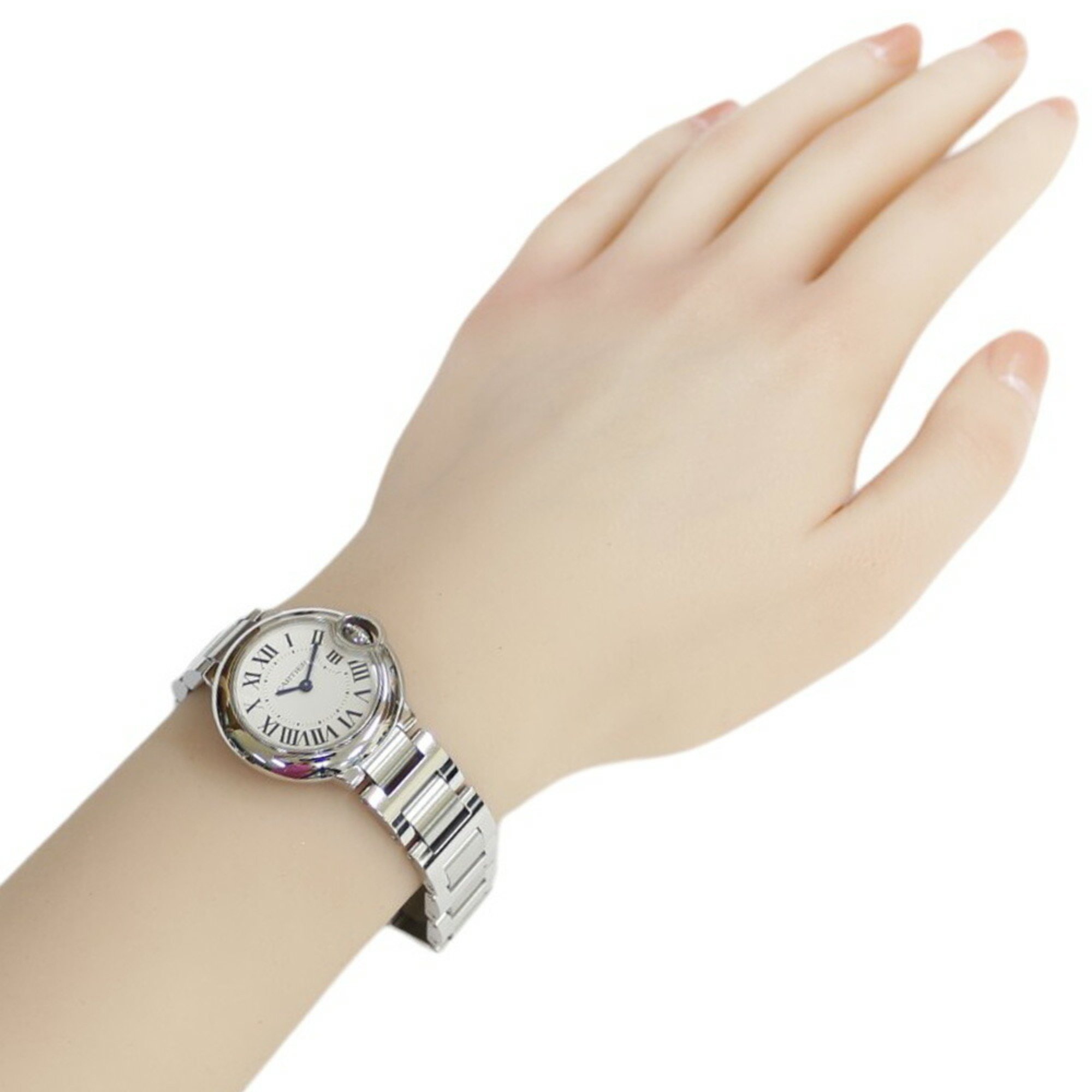 Cartier Ballon Bleu Watch, Stainless Steel 3009 Quartz, Women's, CARTIER