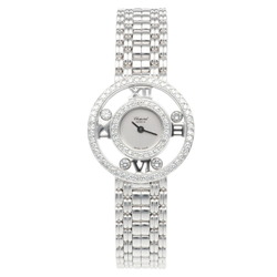 Chopard Happy Diamonds Watch 18K 4097 Quartz Ladies Defective product Non-waterproof Diamond bezel Moving diamonds Manufacturer finished RWA01000000005251