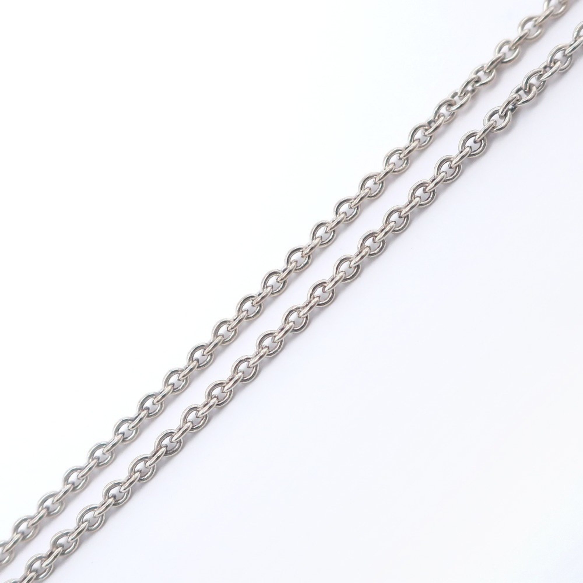 Tiffany TIFFANY&Co. Infinity Necklace Silver 925 Approx. 6.6g Women's