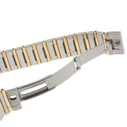 OMEGA Constellation Watch 1262.70 Stainless Steel Gold Quartz Analog Display Shell Dial Ladies