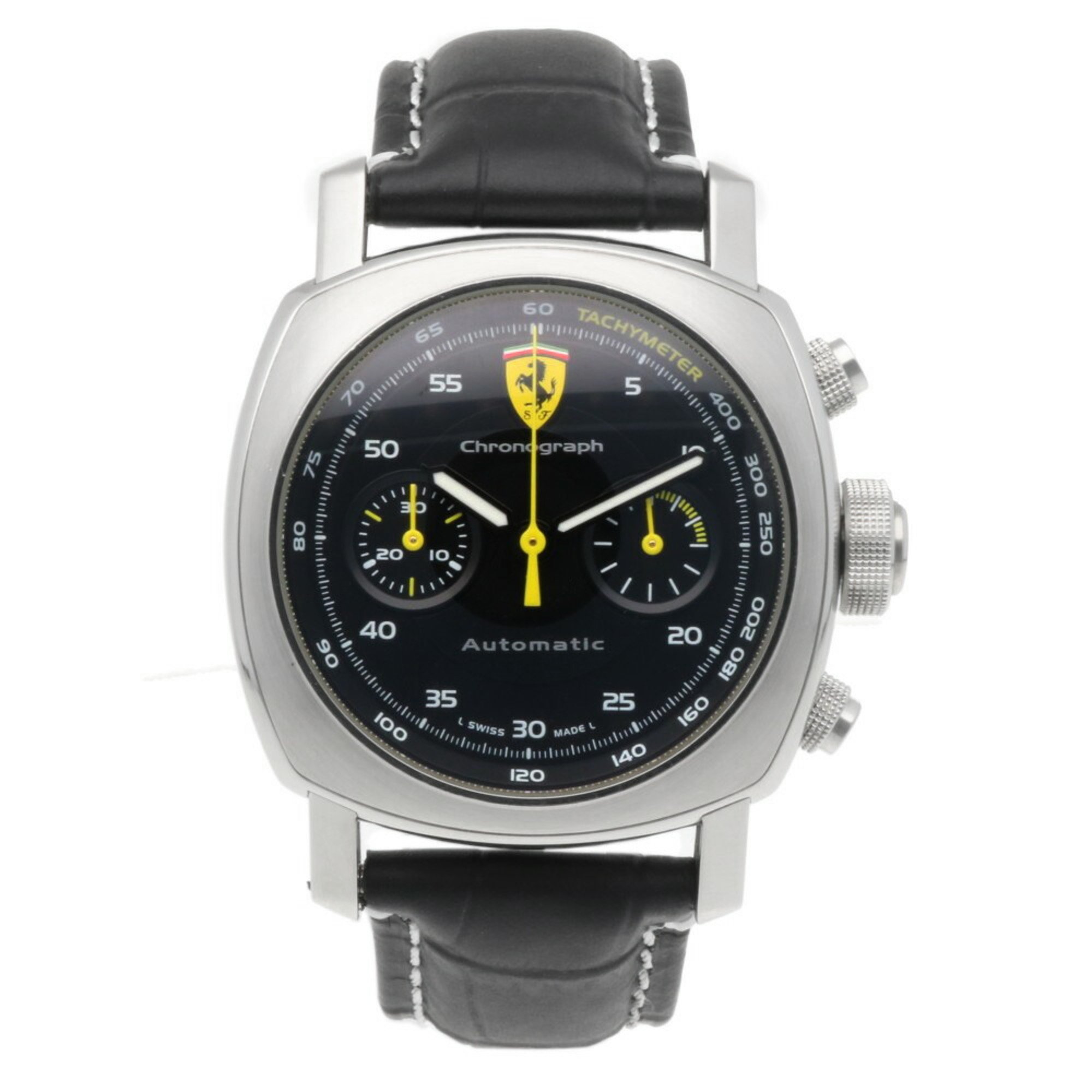 Officine Panerai Ferrari Scuderia Watch Stainless Steel FB374/500 Automatic Men's OFFICINE PANERAI