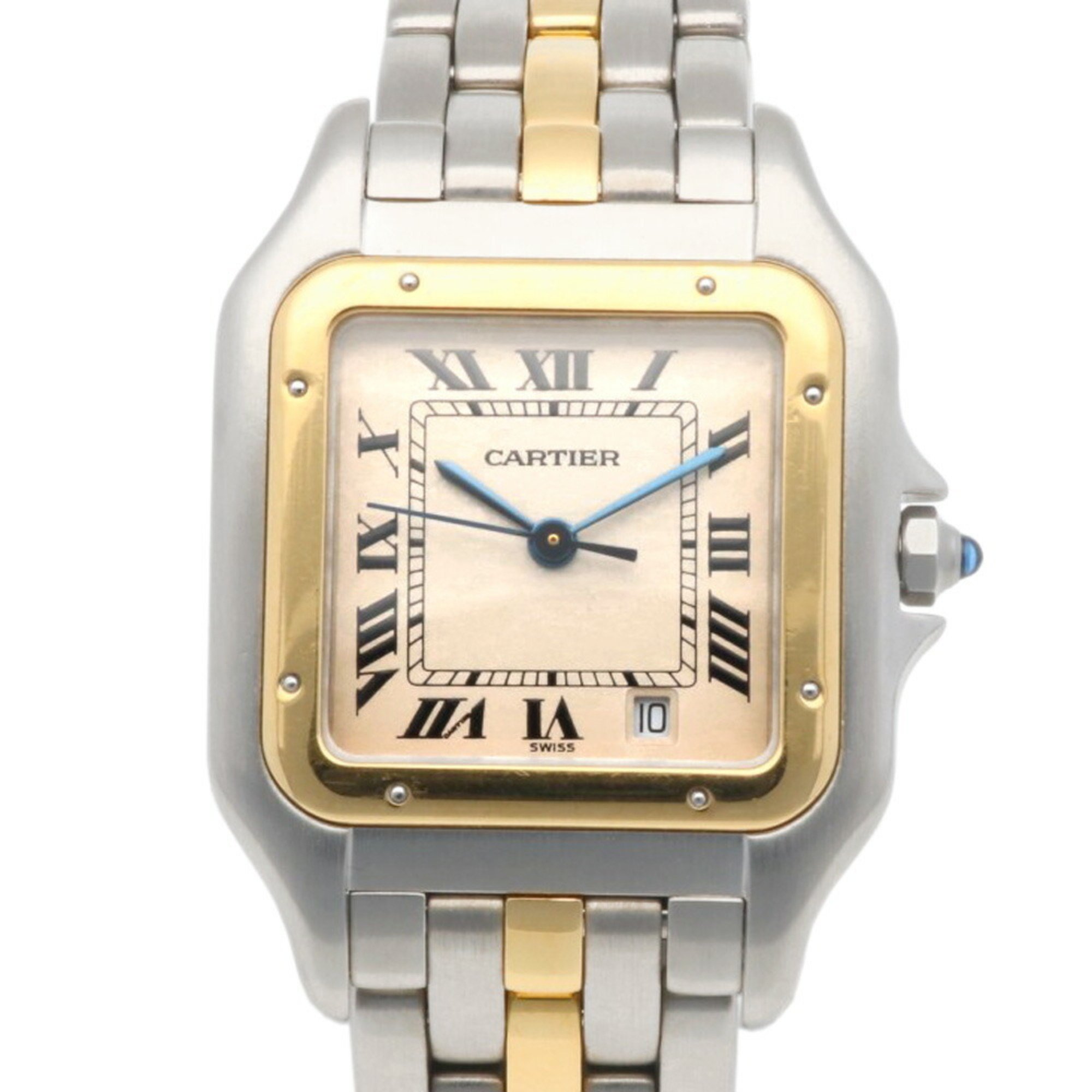 Cartier Panthere MM Watch, Stainless Steel, Ladies, CARTIER 1 Row RWA01000000005258