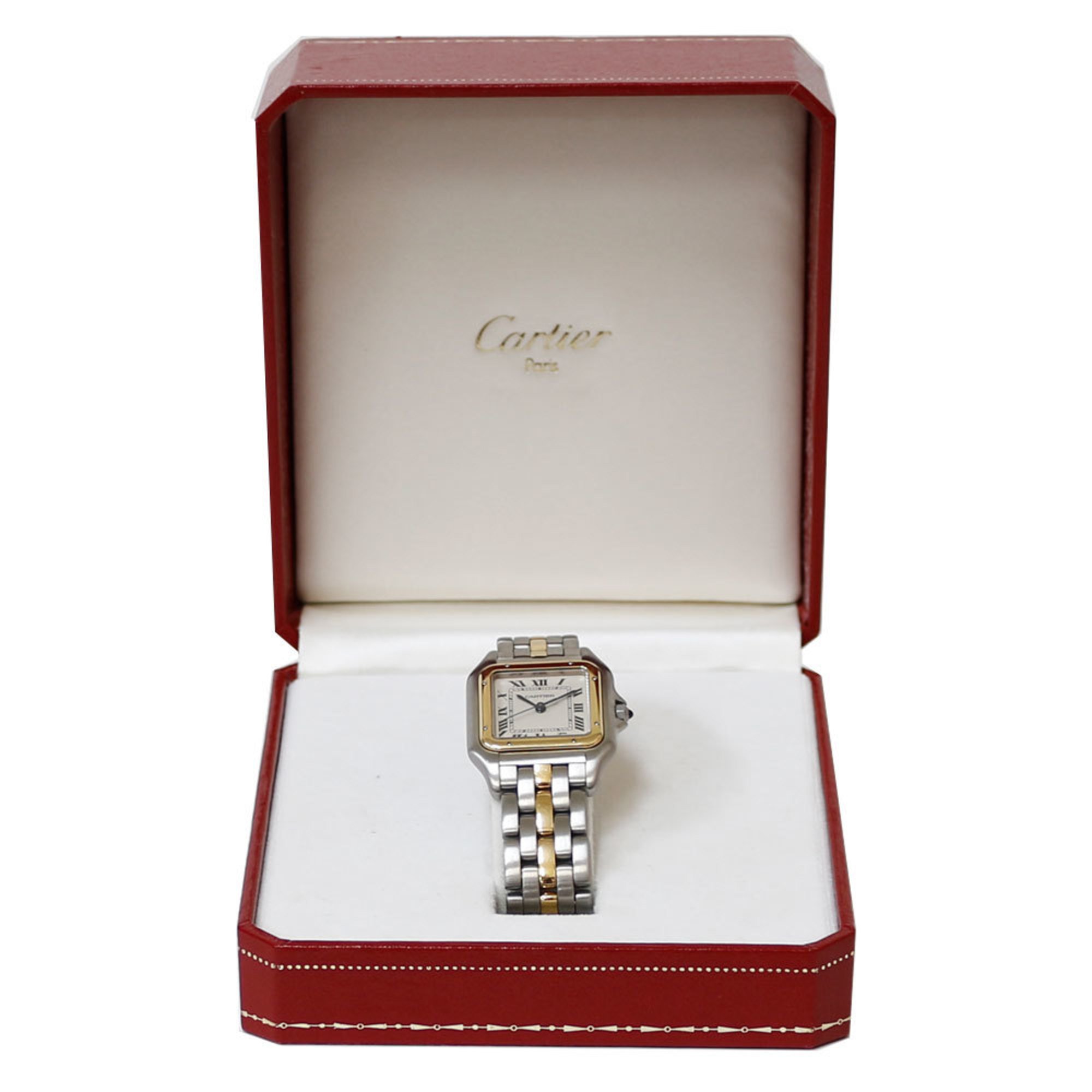 Cartier Panthere MM Watch, Stainless Steel Quartz, Ladies, CARTIER 1 Row RWA01000000005278