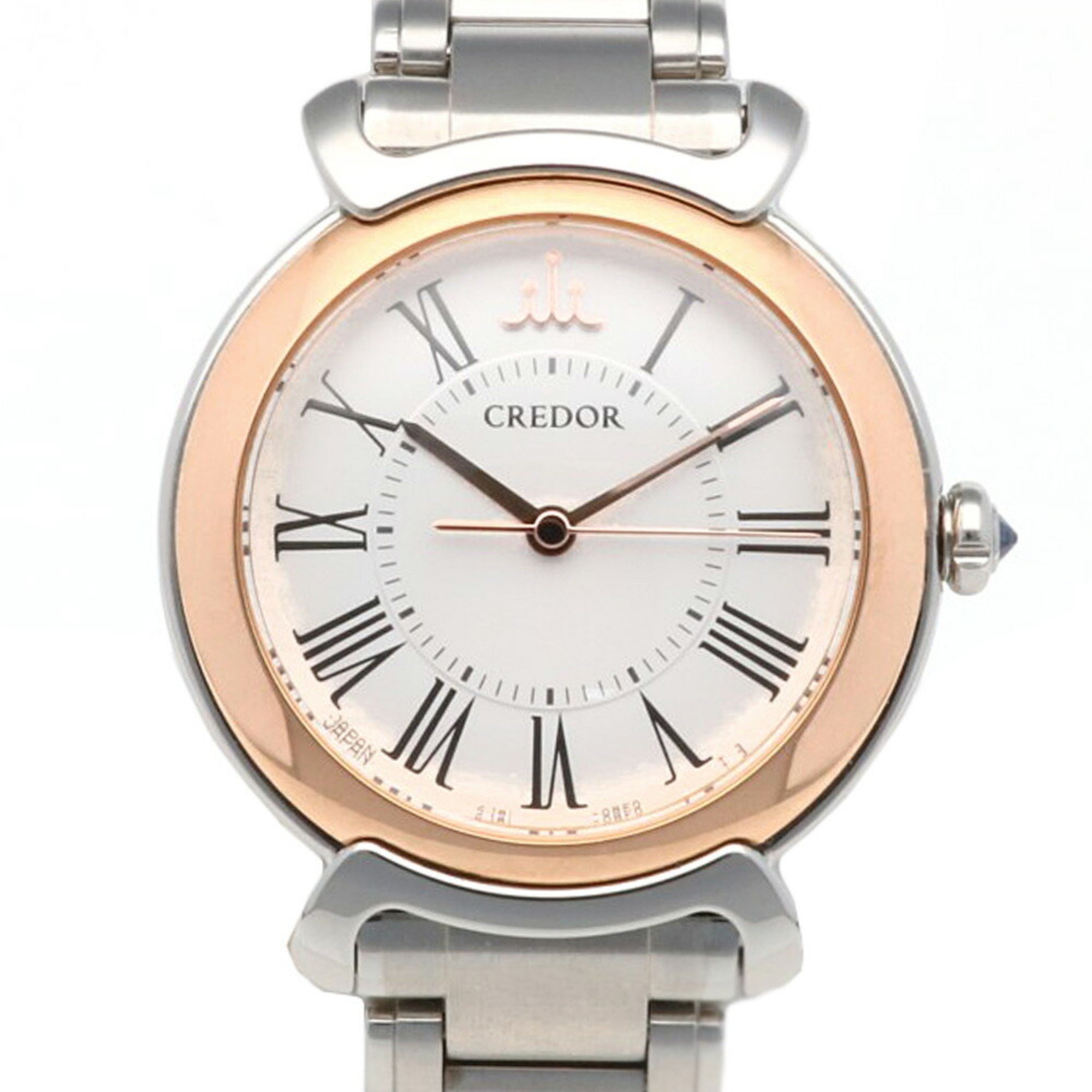 Credor Seiko Linear Lux Watch Stainless Steel 4J81-0AY0 /GSAS938 Quartz Ladies CREDOR SEIKO