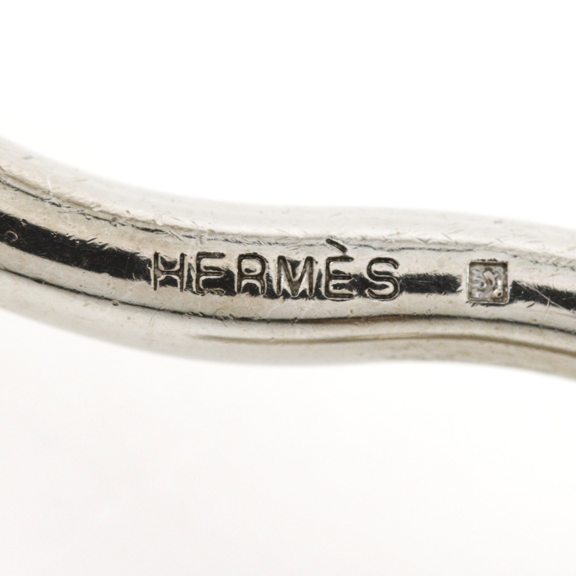 Hermes HERMES Jumbo Bracelet Choker Set Leather Brown Approx. 9.9g Women's