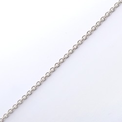 Tiffany TIFFANY&Co. Heart Medium Necklace Elsa Peretti Silver 925 Approx. 10.2g Open Women's