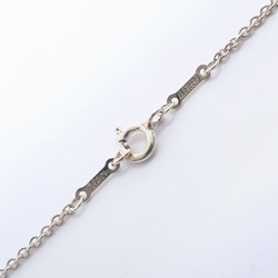 Tiffany TIFFANY&Co. Heart Medium Necklace Elsa Peretti Silver 925 Approx. 10.2g Open Women's