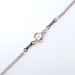 Tiffany TIFFANY&Co. Heart Medium Necklace Elsa Peretti Silver 925 Approx. 10.2g Open Women's