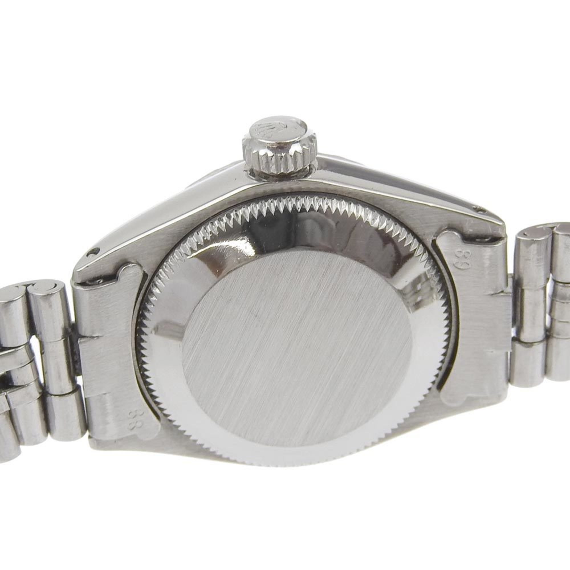 Rolex ROLEX Oyster Perpetual Watch Date 2 cal.1161 6524 Stainless Steel Automatic Silver Dial Ladies